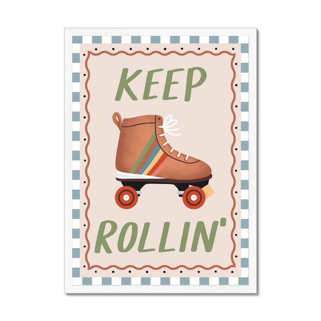 Keep Rollin' / Framed Print