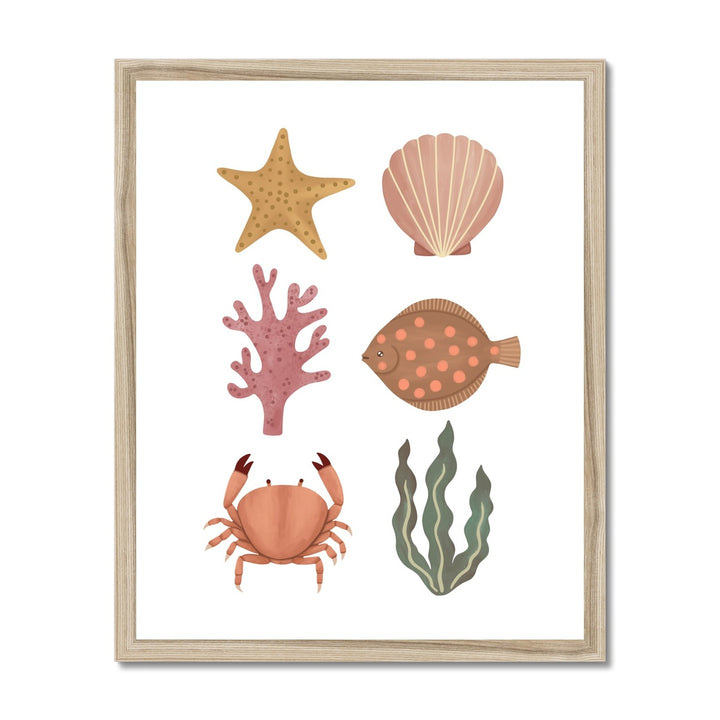 Under the Sea / Framed Print