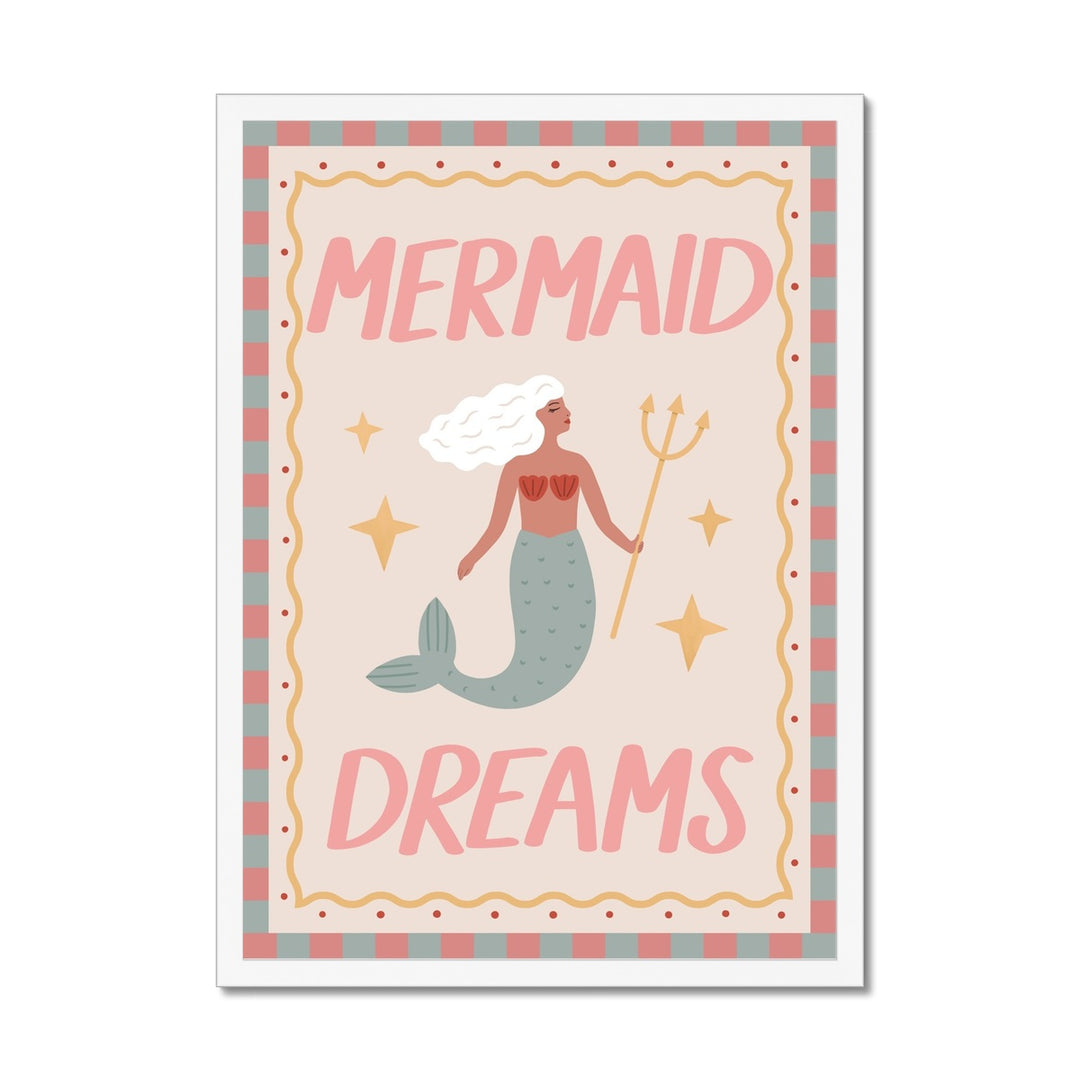 Mermaid Dreams / Framed Print