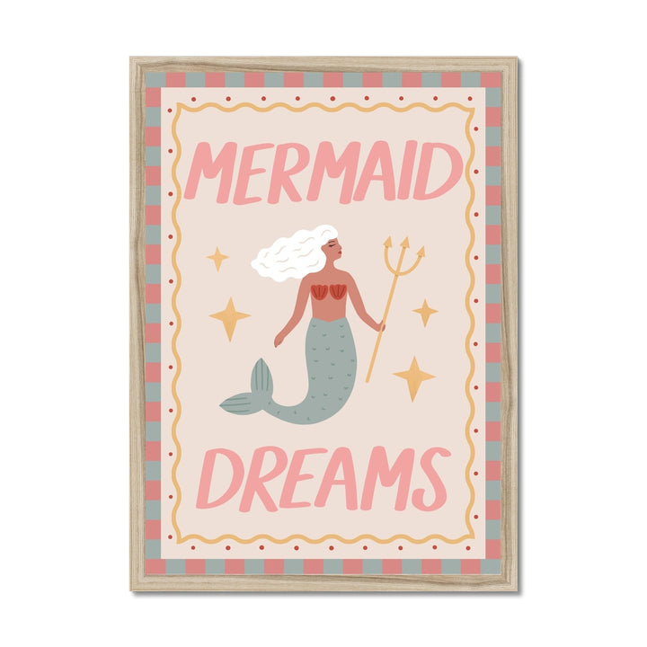 Mermaid Dreams / Framed Print