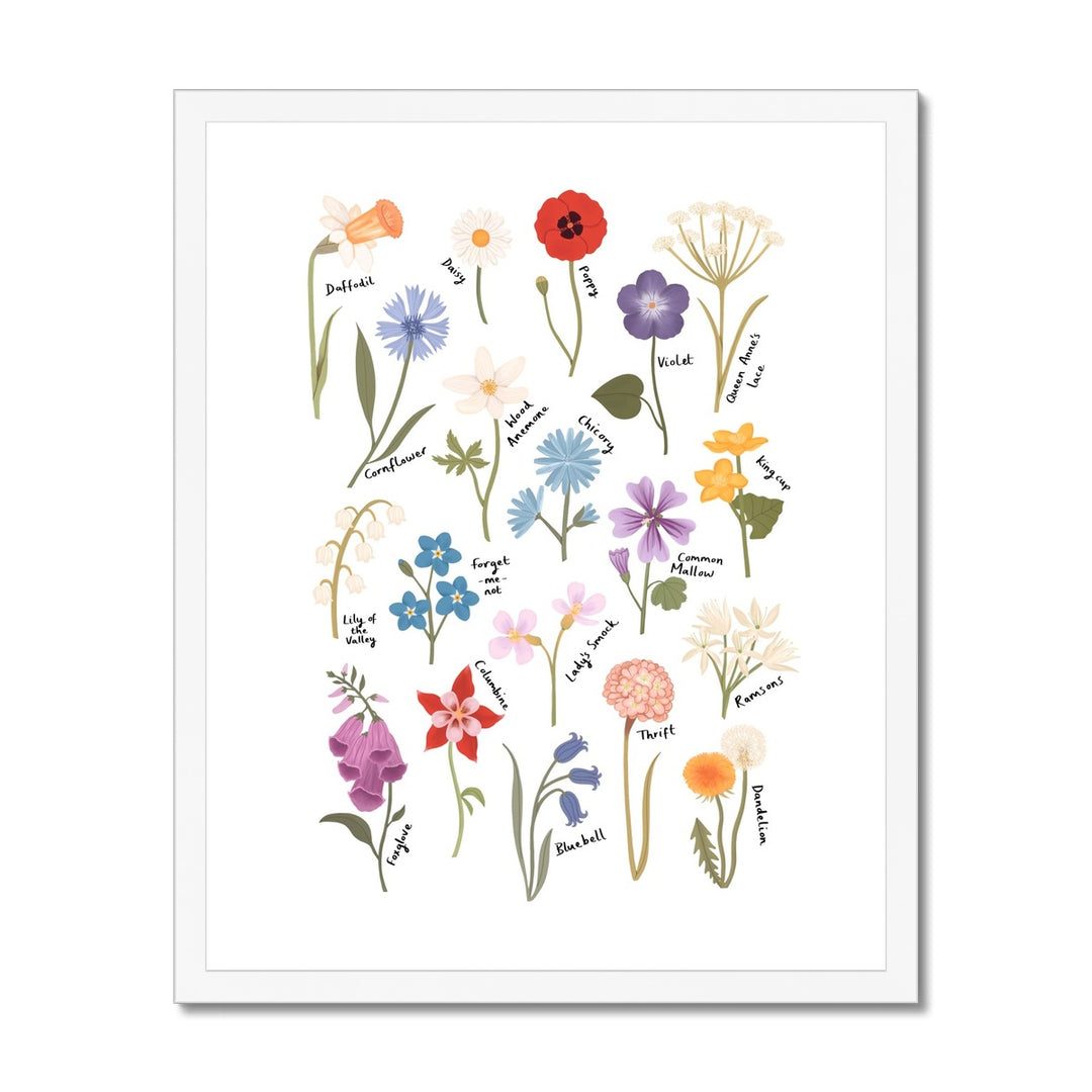 Wildflowers / Framed Print