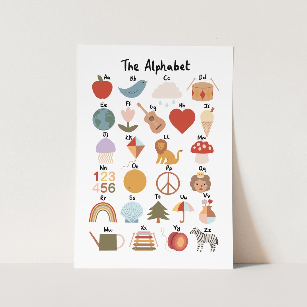 Alphabet / Fine Art Print